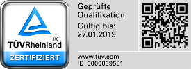 TÜV-zertifiziert